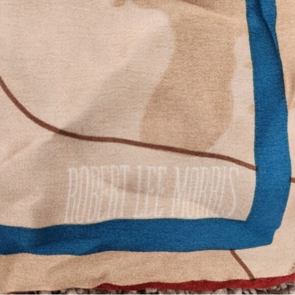 Robert Lee Morris Square Scarf - Picture 8 of 10